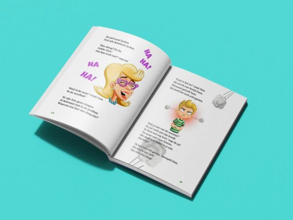 Voorbeeld boek open